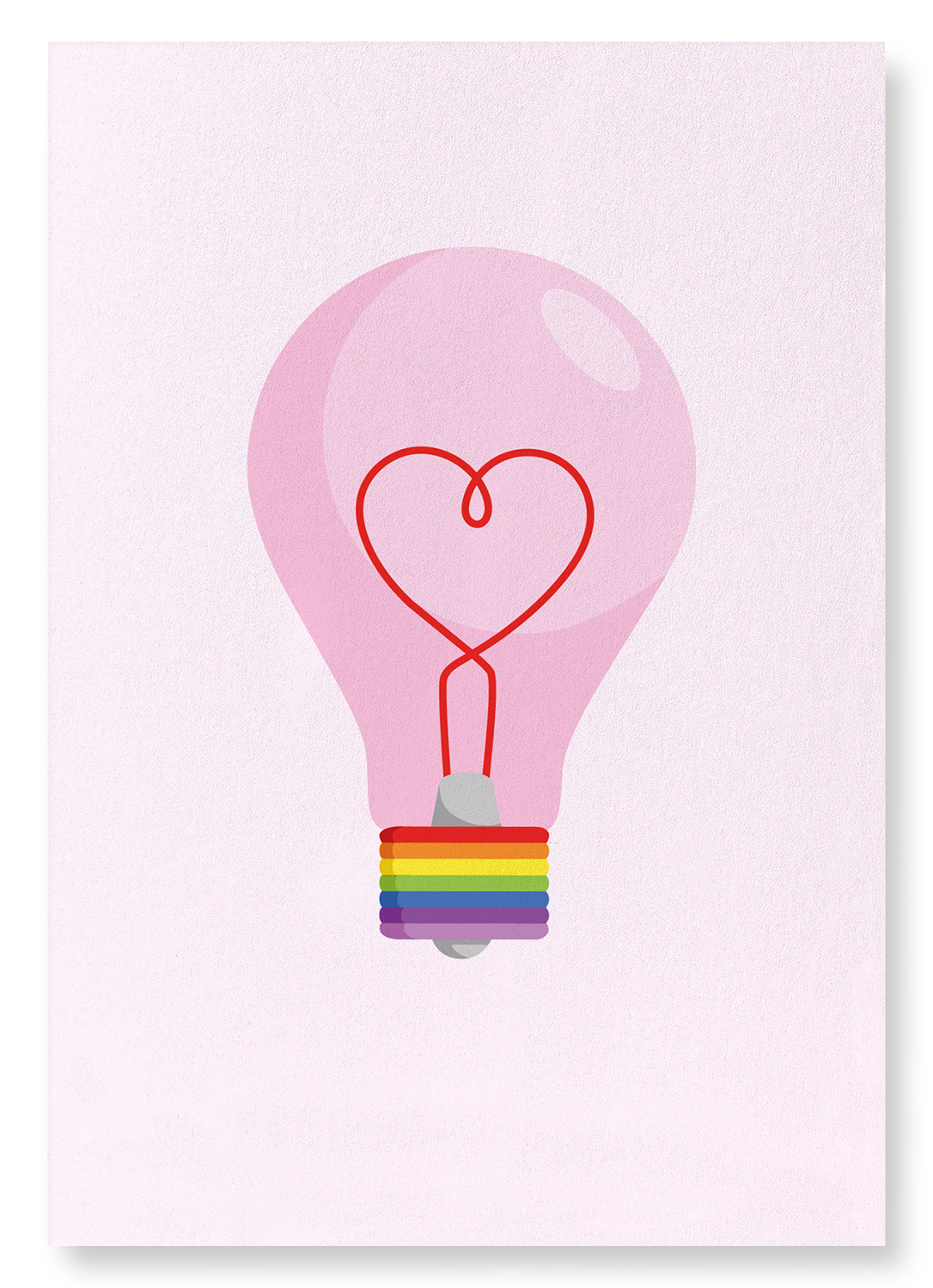Ezen Trade – wholesale Art print – RAINBOW LIGHTBULB: Art Print0