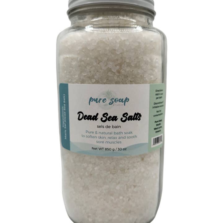 Dead Sea Salts - Bath Salts - Relaxing Salts for wholesale by Pure Soap Studio