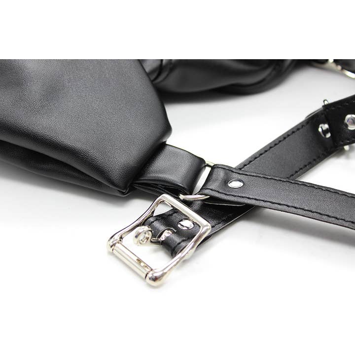 Plesur Body Products - Wholesale Sex Toy - Bondage Bolero Jacket - PVC Vegan Leather6