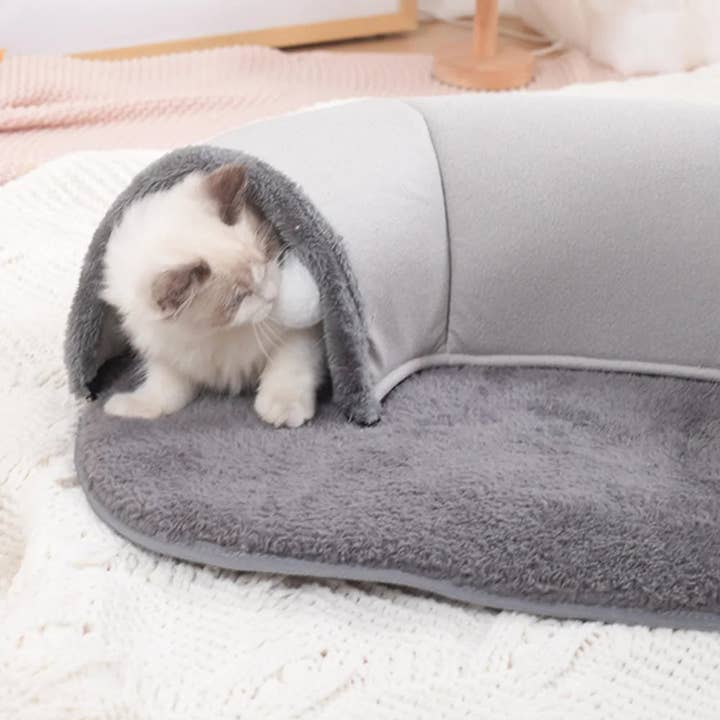 YIKELEATHER - Wholesale Pet Toy - Cat - Ellipses Pet Cat Tunnel Interactive Play Toy Cat Bed Nest Dual Use Ferrets Rabbit Tunnels Indoor Toys House Kitten Training Toy