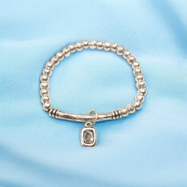 Référence NB-2546 - Bracelet en étain pour la vente par The Ancient Bazaar Jewelry & Accessories