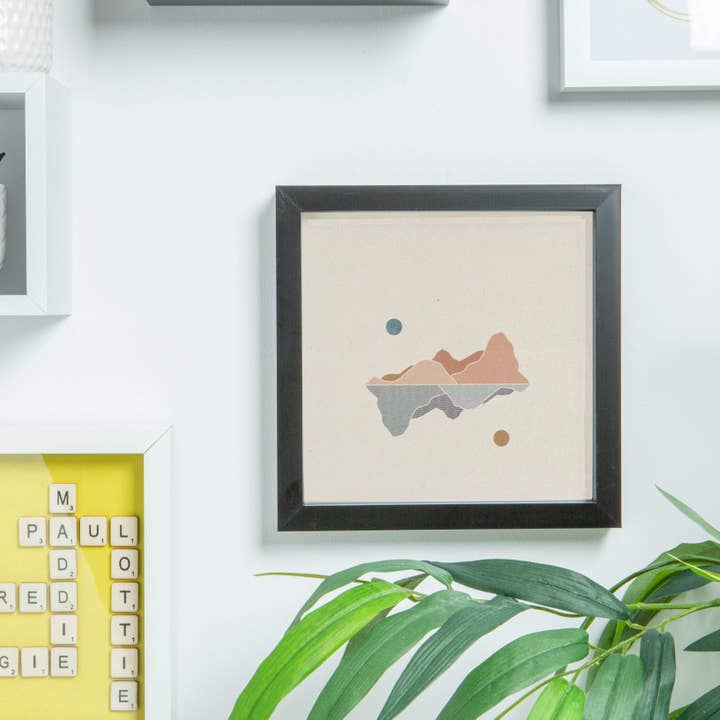 Rinkit Ltd - Wholesale Picture Frame - Nicola Spring Box Photo Frame - 8x8 - Black1