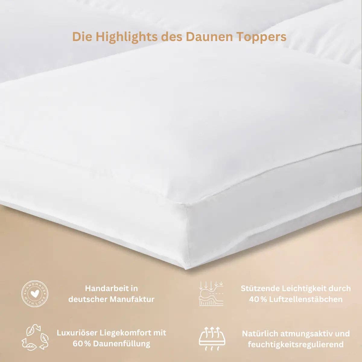 Luxecosy - Wholesale Mattress Pad/Protector - Down topper6