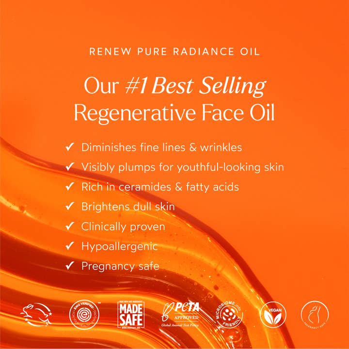 True Botanicals - Wholesale Facial Oil - Renew Pure Radiance Hydrating Facial Oil5