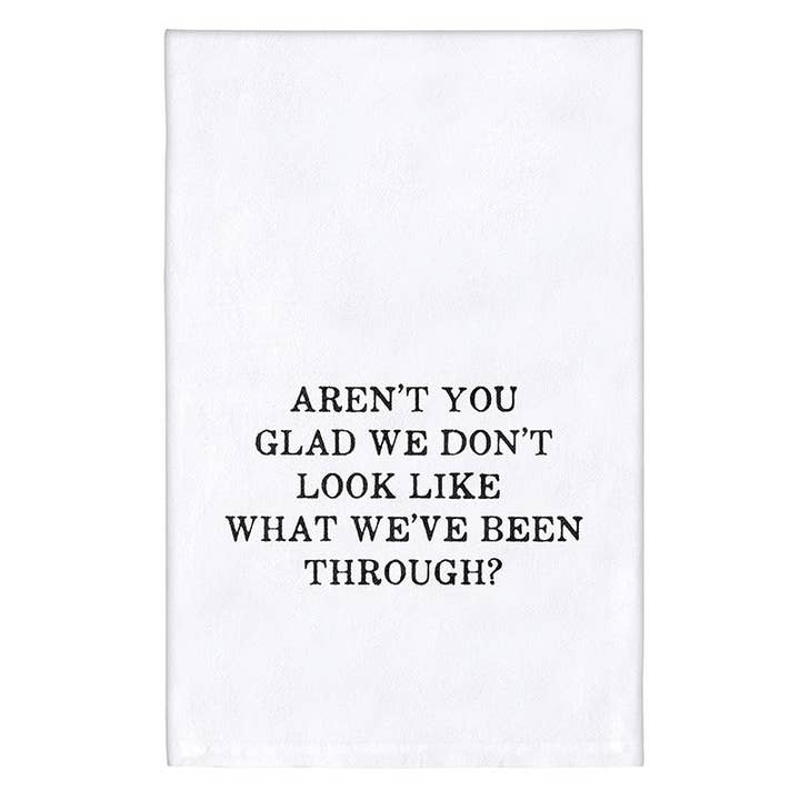 Face to Face Thirsty Boy Towel - Aren't You Glad for wholesale by Santa Barbara Design Studio by Creative Brands