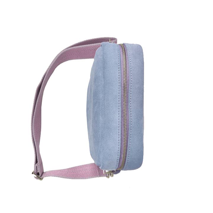 TICI Handmade - Wholesale Crossbody Bag - Women's - Bag Babol - Lilac suede bag2