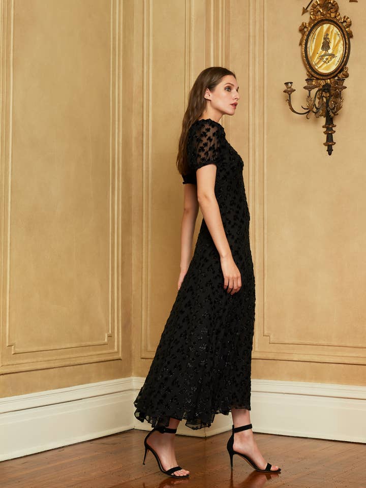 The Daisy Dress | Black Rose for wholesale by Black Iris