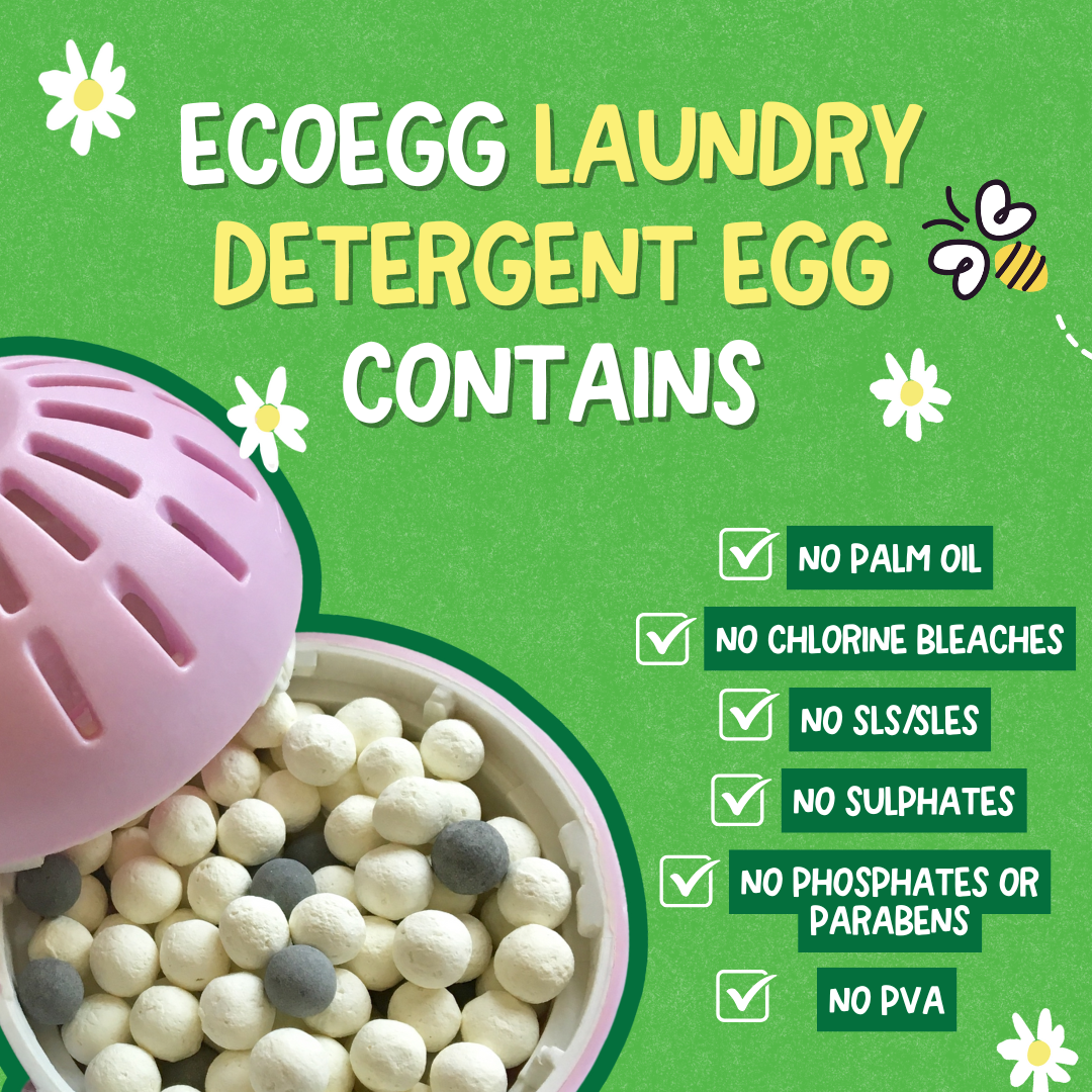 Ecoegg – Detergente de roupa em pó/cápsulas por atacado – ecoegg Ovo de Lavagem - Detergente Primavera em Flor - 70 lavagens5