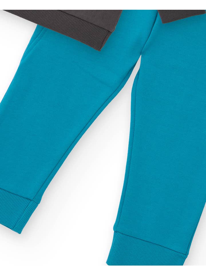 tuc tuc - Wholesale Lounge Set - Kids - Dragon detail sweatshirt and pants set for boy3