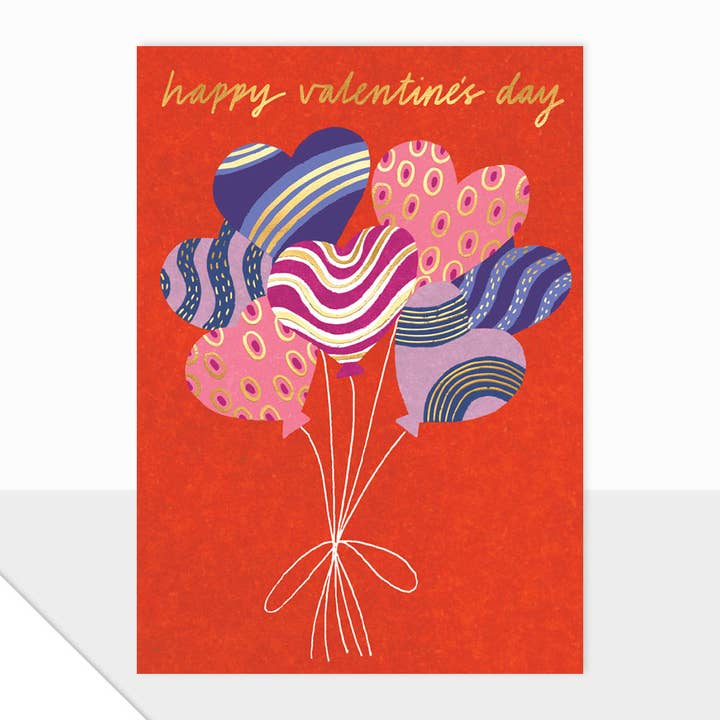 Spectrum Valentines Collection Balloner for engroshandel hos Laura Darrington Design Ltd