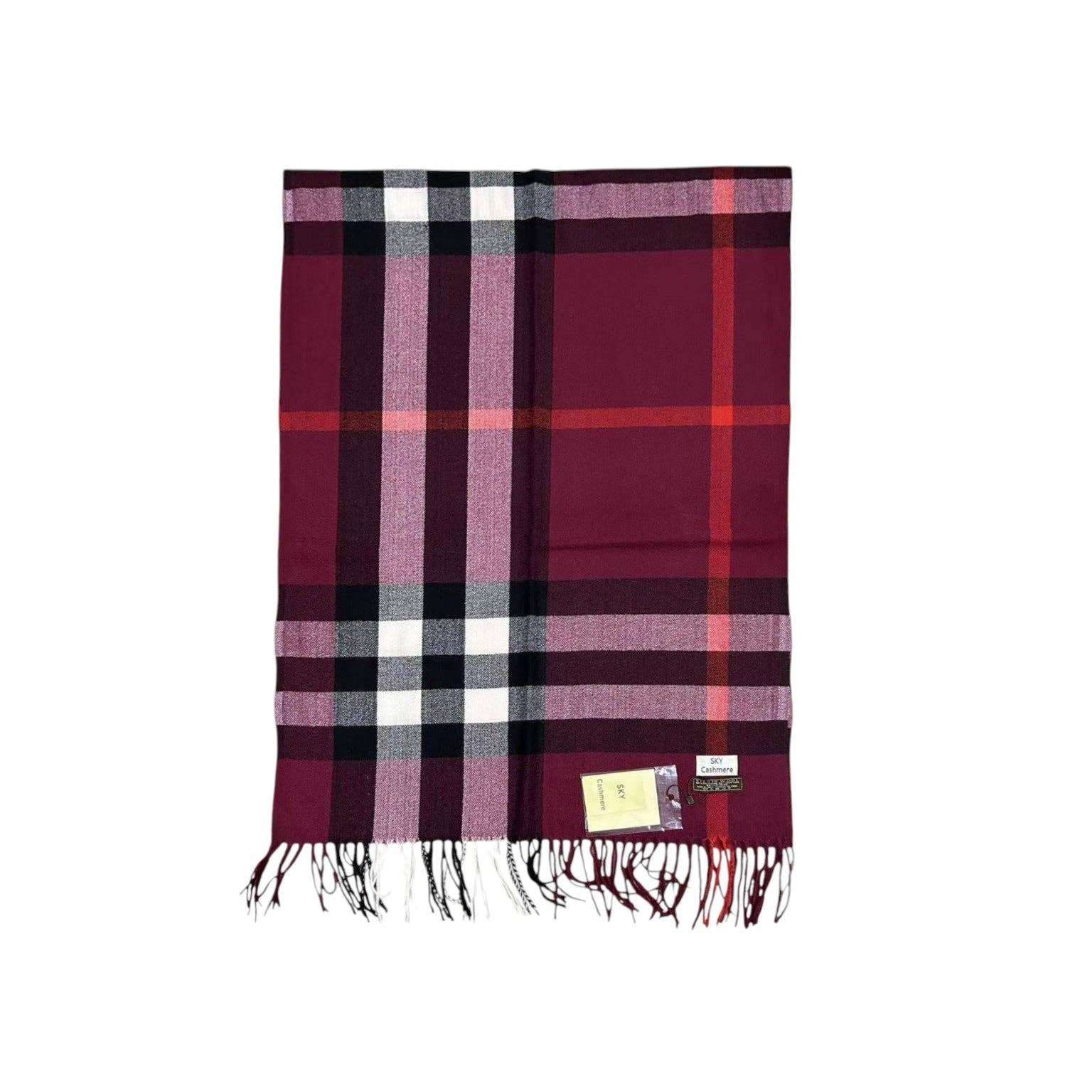 TAPA fashion – wholesale Halsduk - Dam – Kashmirliknande rutmönstrade halsdukar SCF1101 (12 st)4