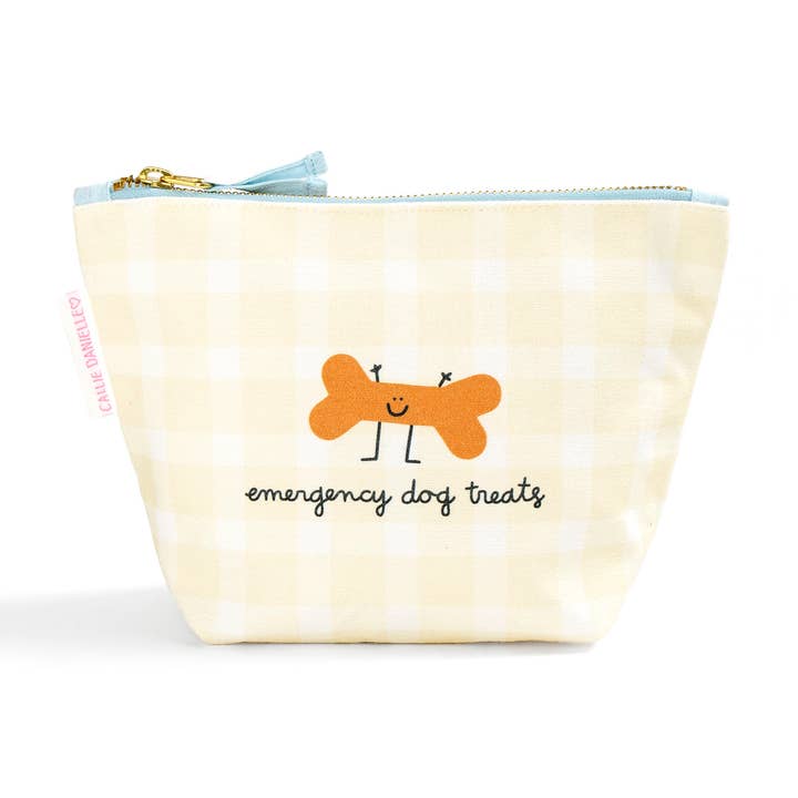 Pochette en toile pour friandises d'urgence pour chiens pour la vente par Callie Danielle