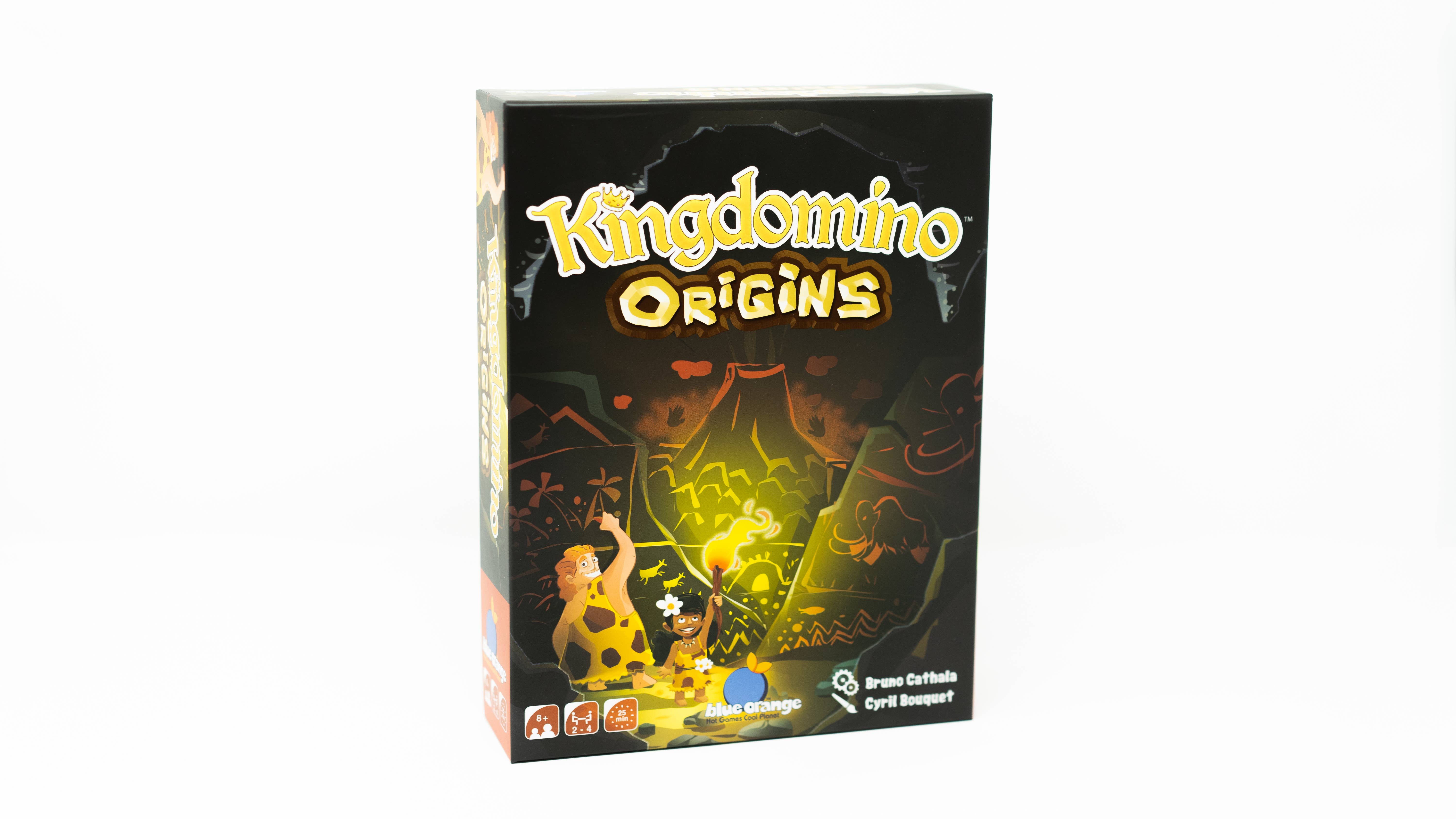Blue Orange Games - Wholesale Board Game - Kingdomino Origins : The Prehistoric Adventure! 0