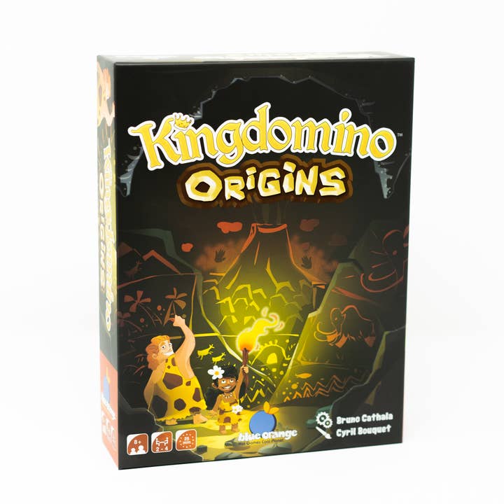 Blue Orange Games - Wholesale Board Game - Kingdomino Origins : The Prehistoric Adventure!
