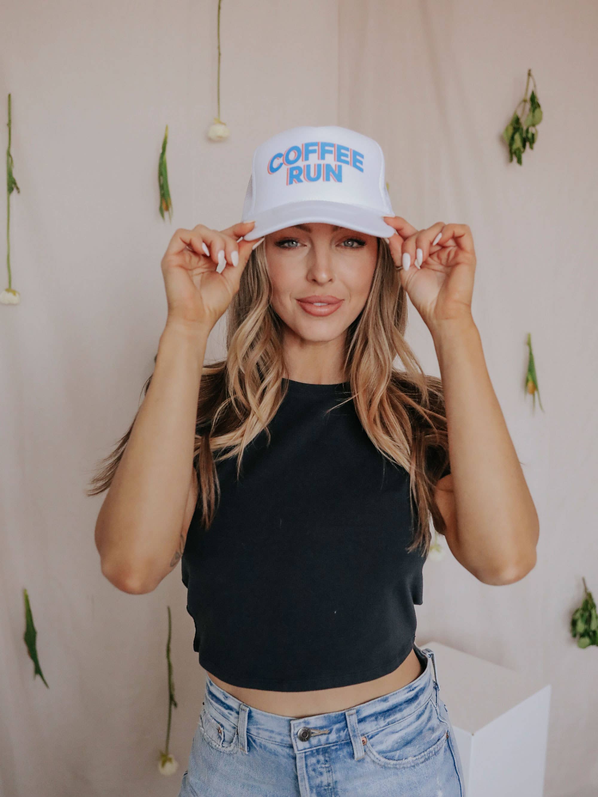 FRIDAY + SATURDAY – wholesale Truckerkeps – Dam – Kaffe Kör Trucker Hat2