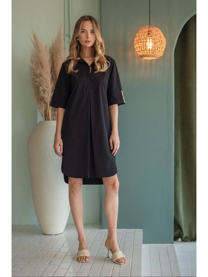 Joh Apparel - Wholesale Dress - Women's - Wendi Woven Tunic Dress44