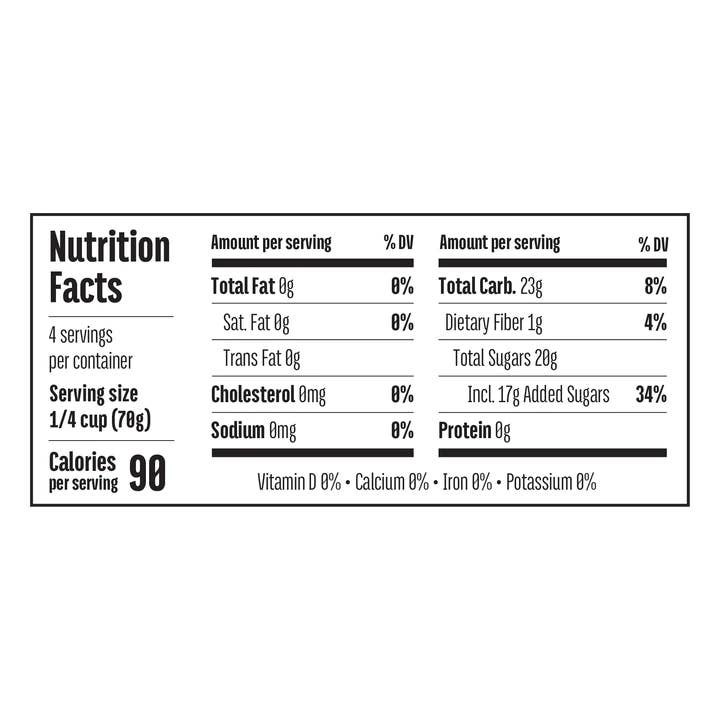 MNMLST - Wholesale Sauce - Cranberry Sauce