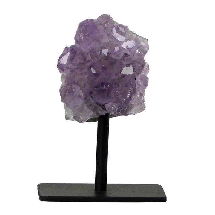 Blue Ocean Traders - Wholesale Decorative Tabletop Object - Amethyst Druze with Pedestal