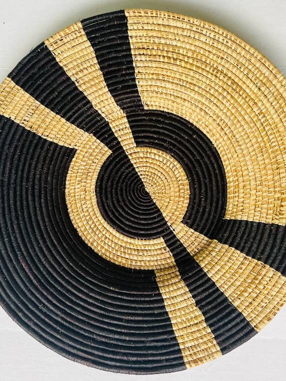 African Wall Art Basket Extra-Large for wholesale by Commonality Cooperative