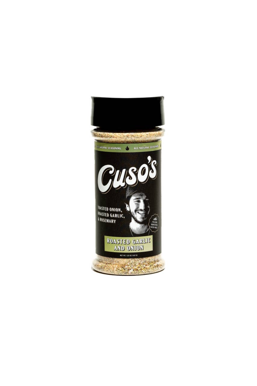 Cuso Cuts – wholesale Dried spice mix – Cuso's Roasted Garlic & Onion Seasoning