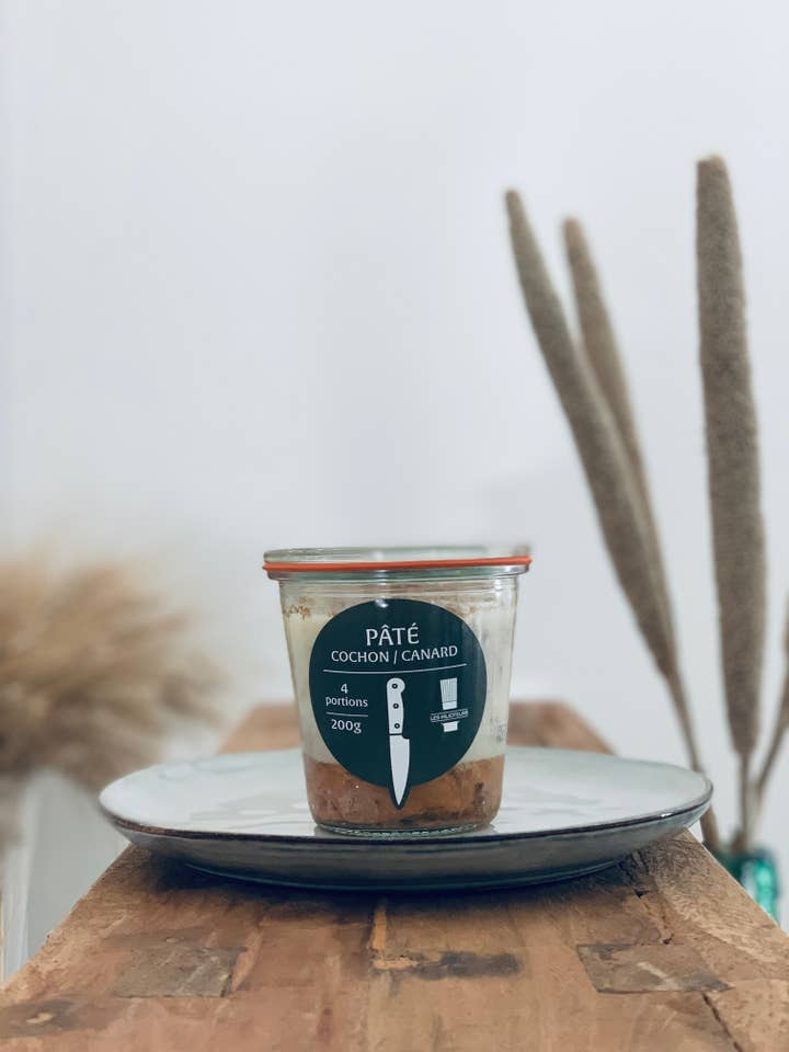 PIG/DUCK PATE 200G for wholesale by Les Mijoteurs