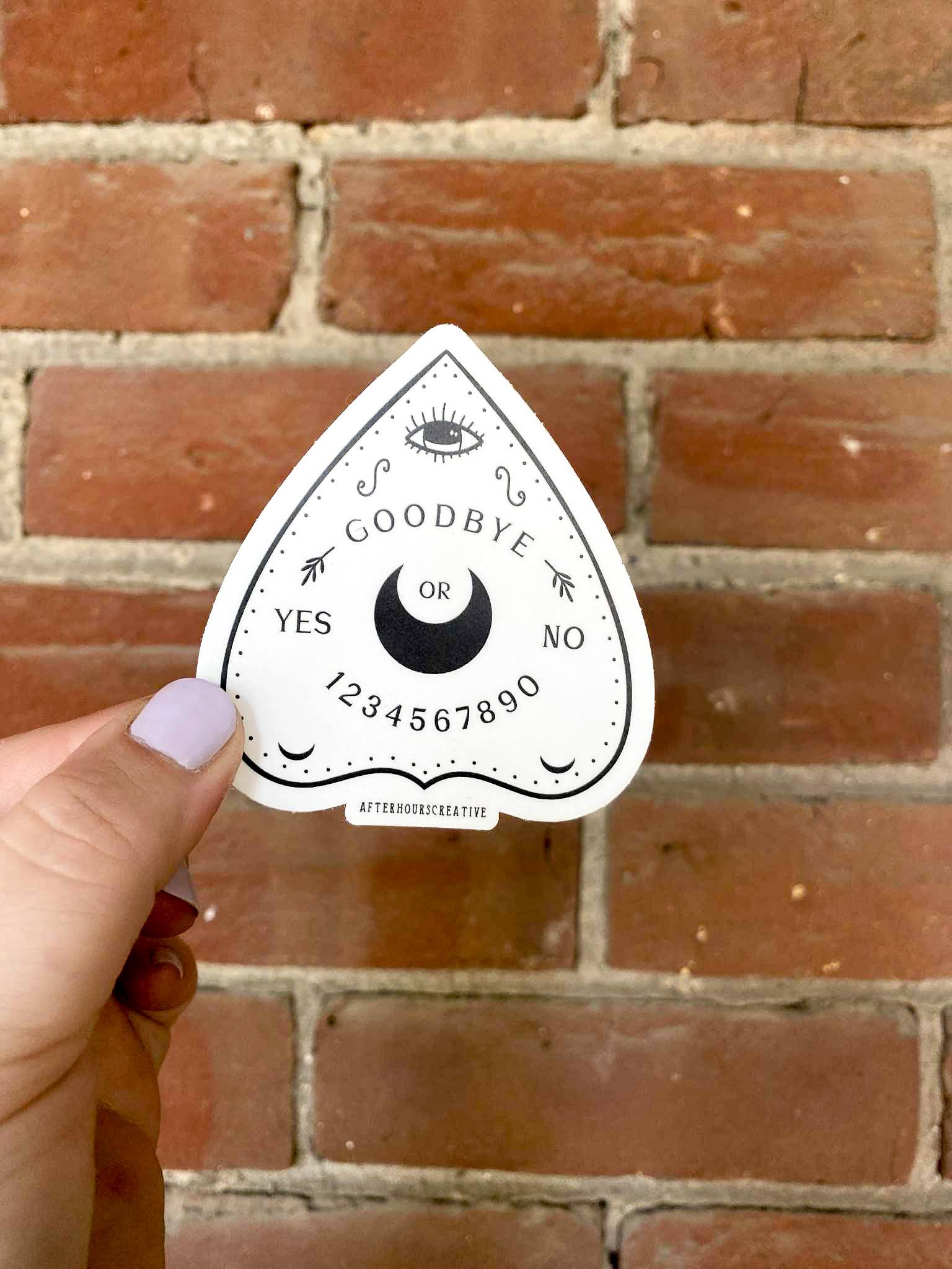 After Hours Creative – Engroshandel Klistermærke – Planchette Sticker4