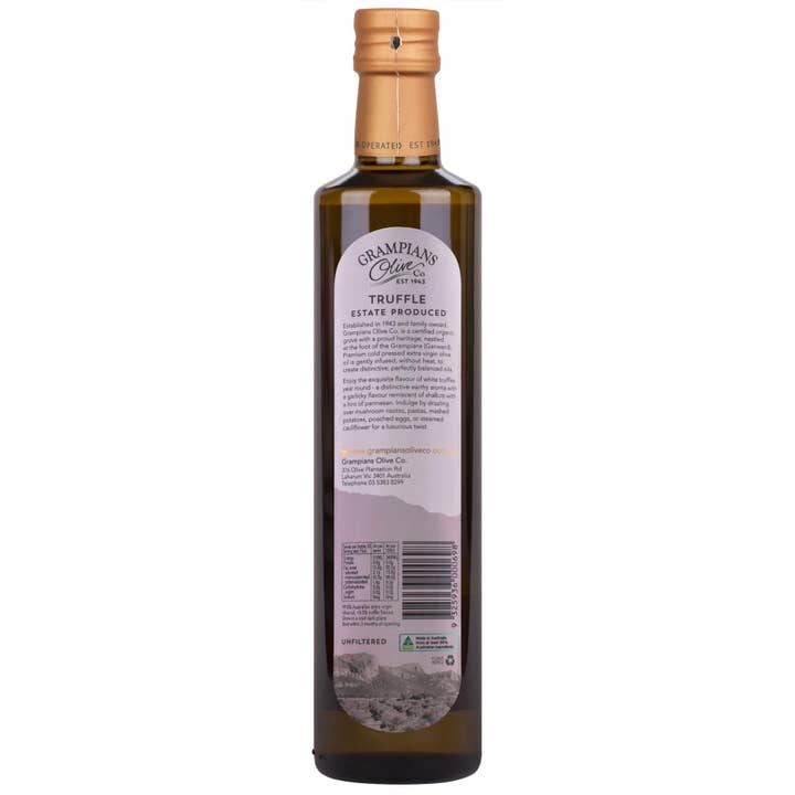 Grampians Olive Co. - Wholesale Olive oil - Truffle Infused Extra Virgin Olive Oil2