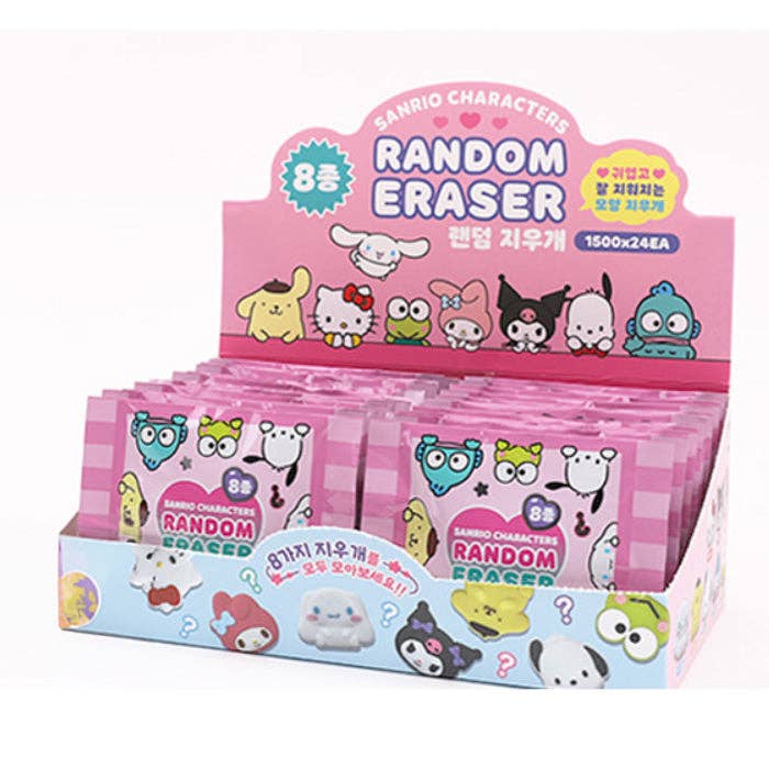 K-Wonderland - Wholesale Eraser - Sanrio Characters Random Face Eraser – 8 Styles9