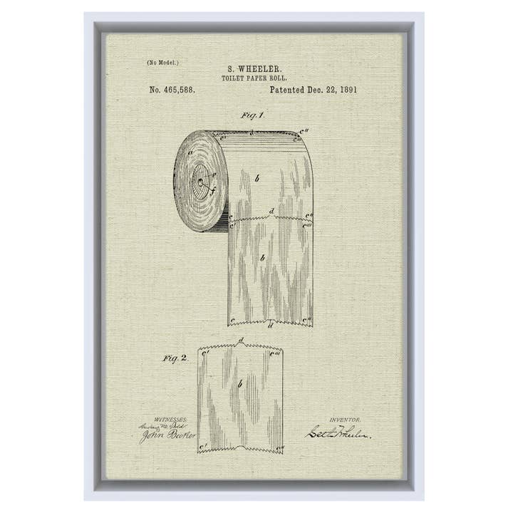 SPLASHWORKS – Großhandel Kunstdruck – Patent - Toilettenpapier6