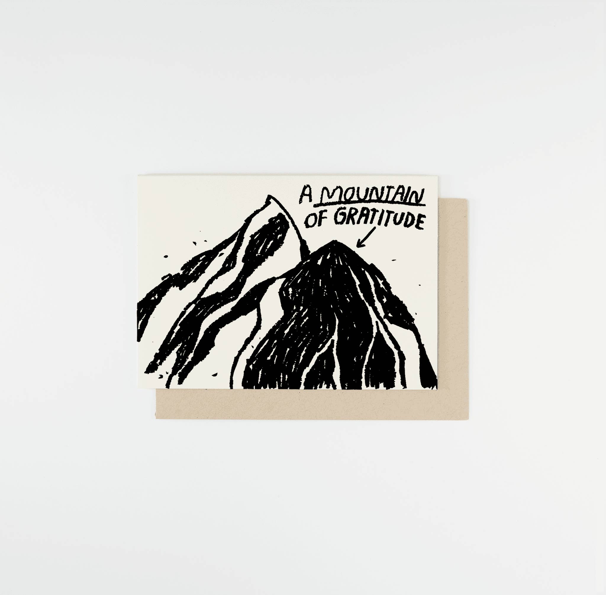 People I've Loved - Wholesale Thank You Card - Mountain of Gratitude Card - Case Pack of 6 Cards