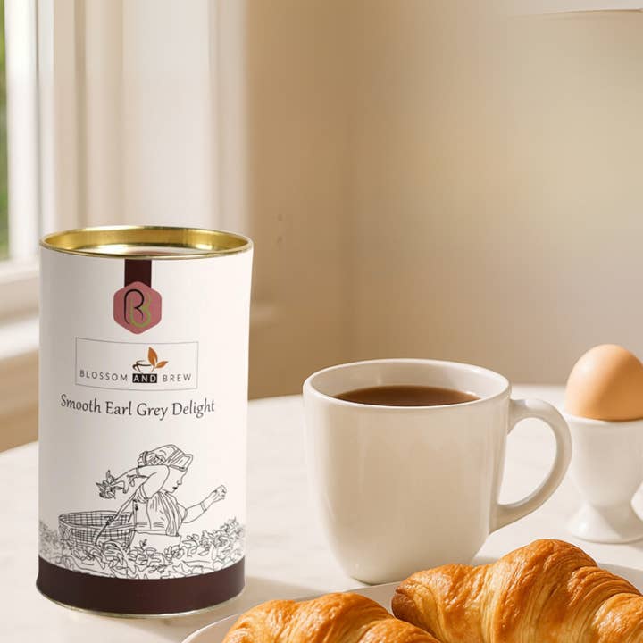 Blossom & Brew - Wholesale Loose Tea - Earl Grey Black Tea- Smooth Bergamot & Vanilla Cream2