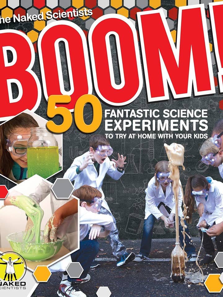 Boom! 50 Science Experiments to Try at Home With Your Kids for wholesale by Fox Chapel Publishing