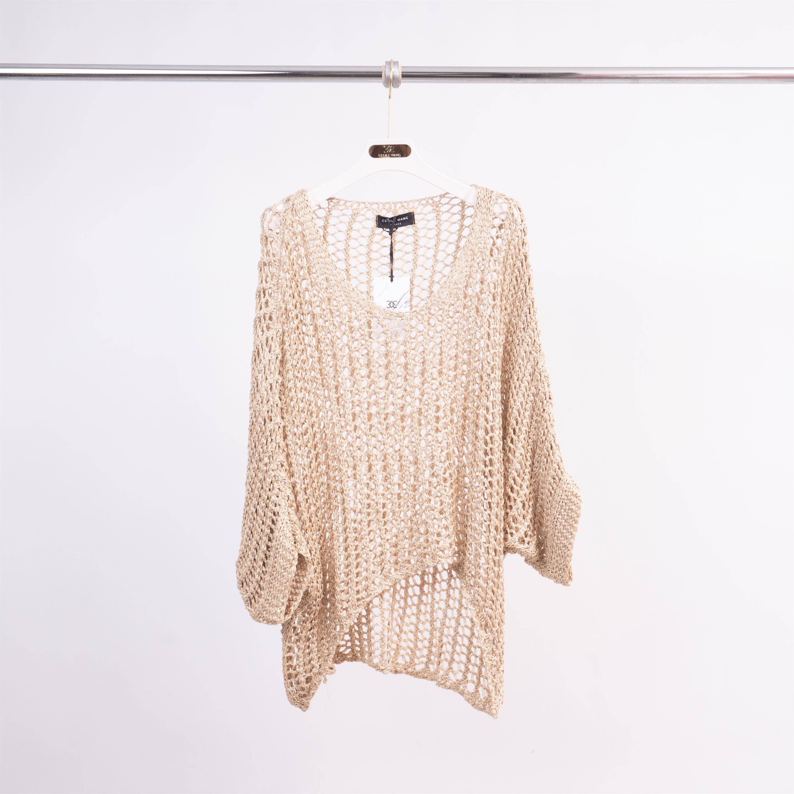 Cecile Wang - Wholesale Knit Sweater - Women's - MT8013 crochet sweater9