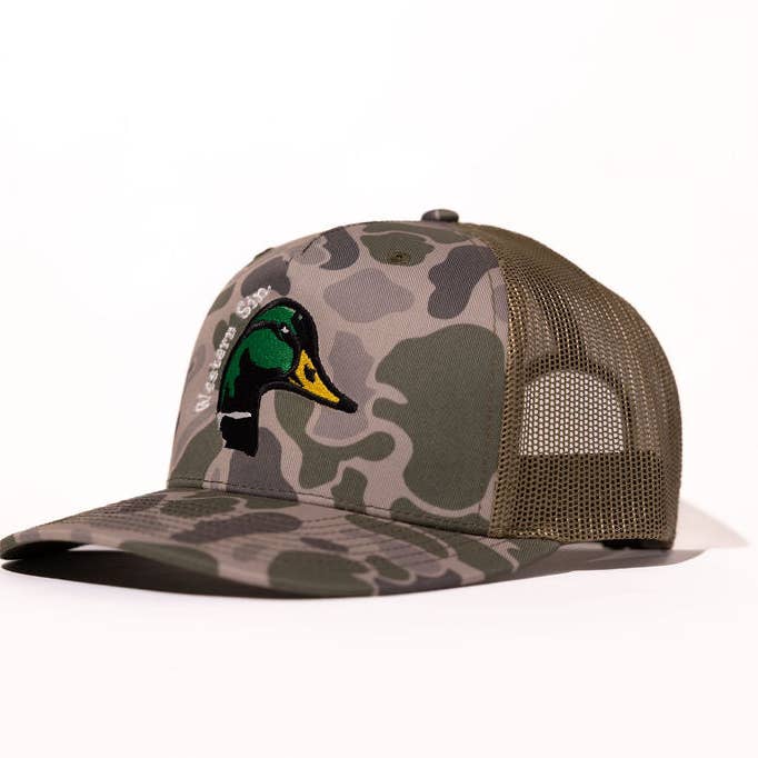 Green Camo Mallard 112 for wholesale by Western Sin Hat Company