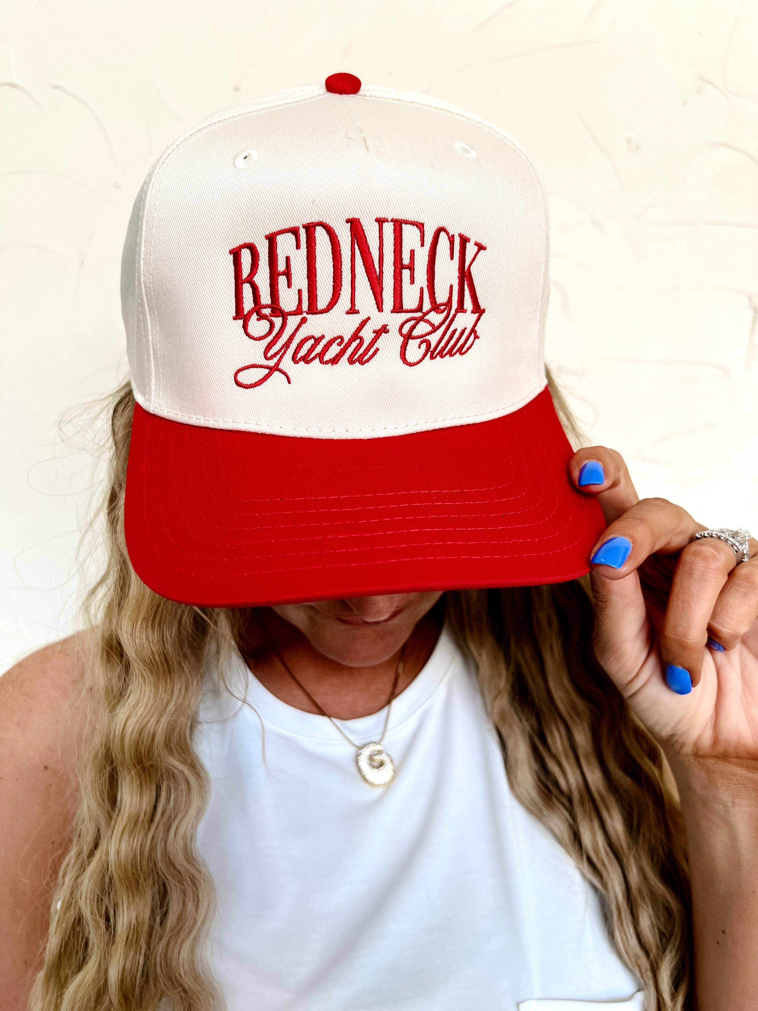Pierce + Pine - Venta al por mayor Gorra de béisbol - Mujer - Gorra Redneck Yacht Club1