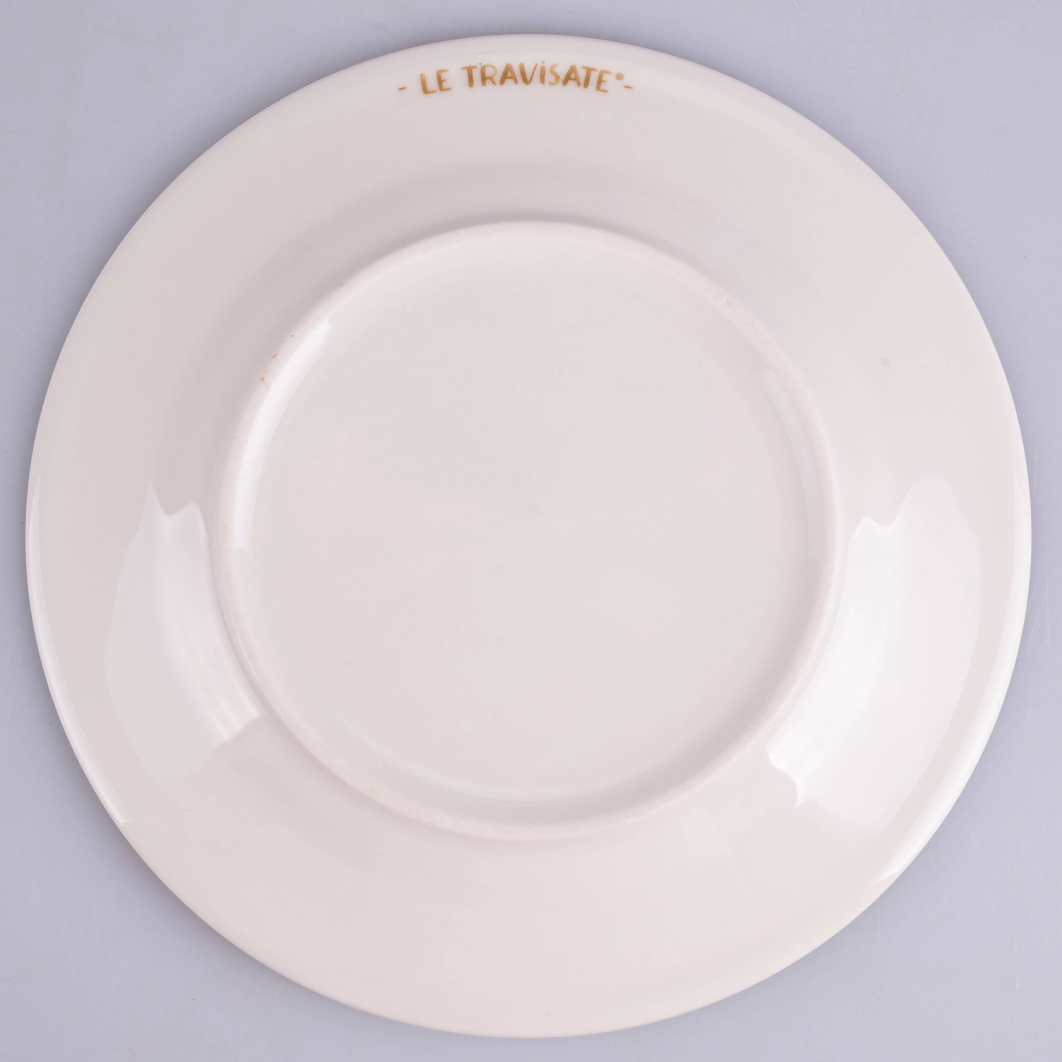 VdE Tivoli 1996 - Venta al por mayor Plato grande - Las Travisate Plato Llano 6 Uds8