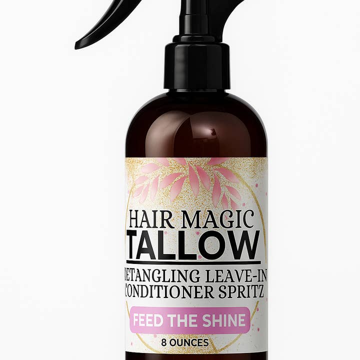 Hair Magic: Leave-In Conditioner & Detangler Mist for wholesale by F.F.& CO. Luxury Magic Tallow