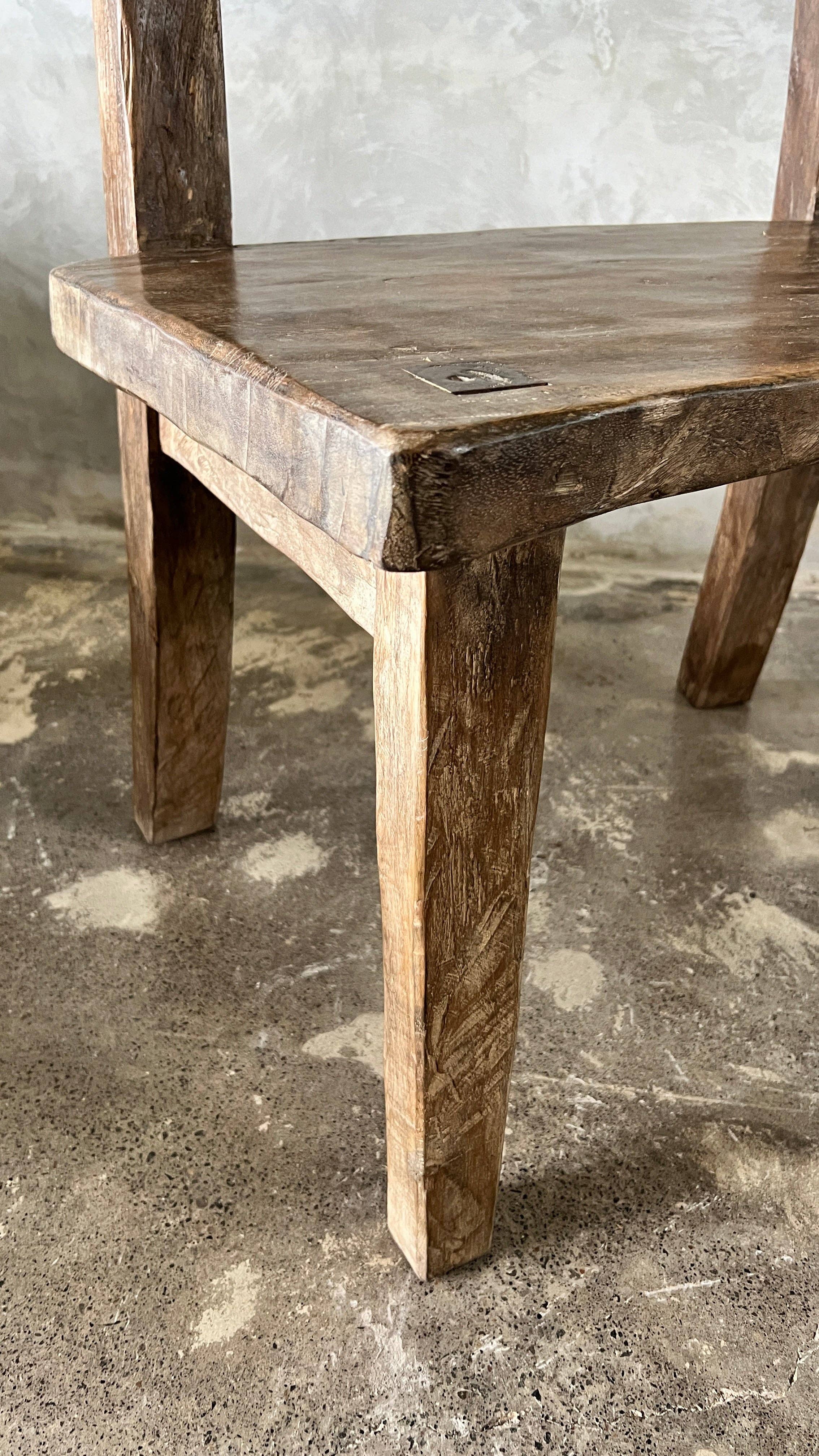 Office Objets – wholesale Chair – Large chair or armchair in antique teak H84 L6024