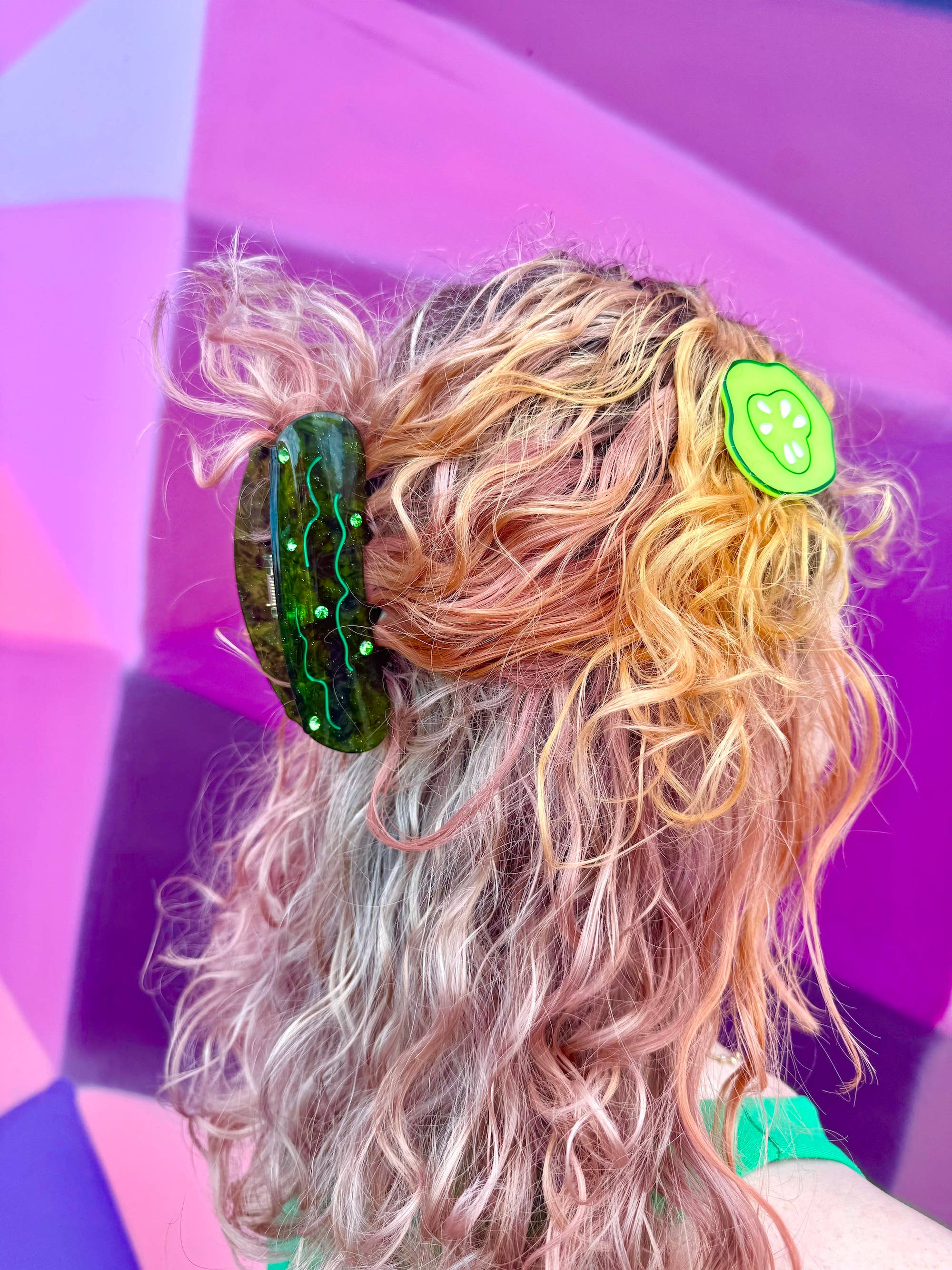 Peach Beast - Wholesale Hair Clip - Women's - Pickle Hair Claw4