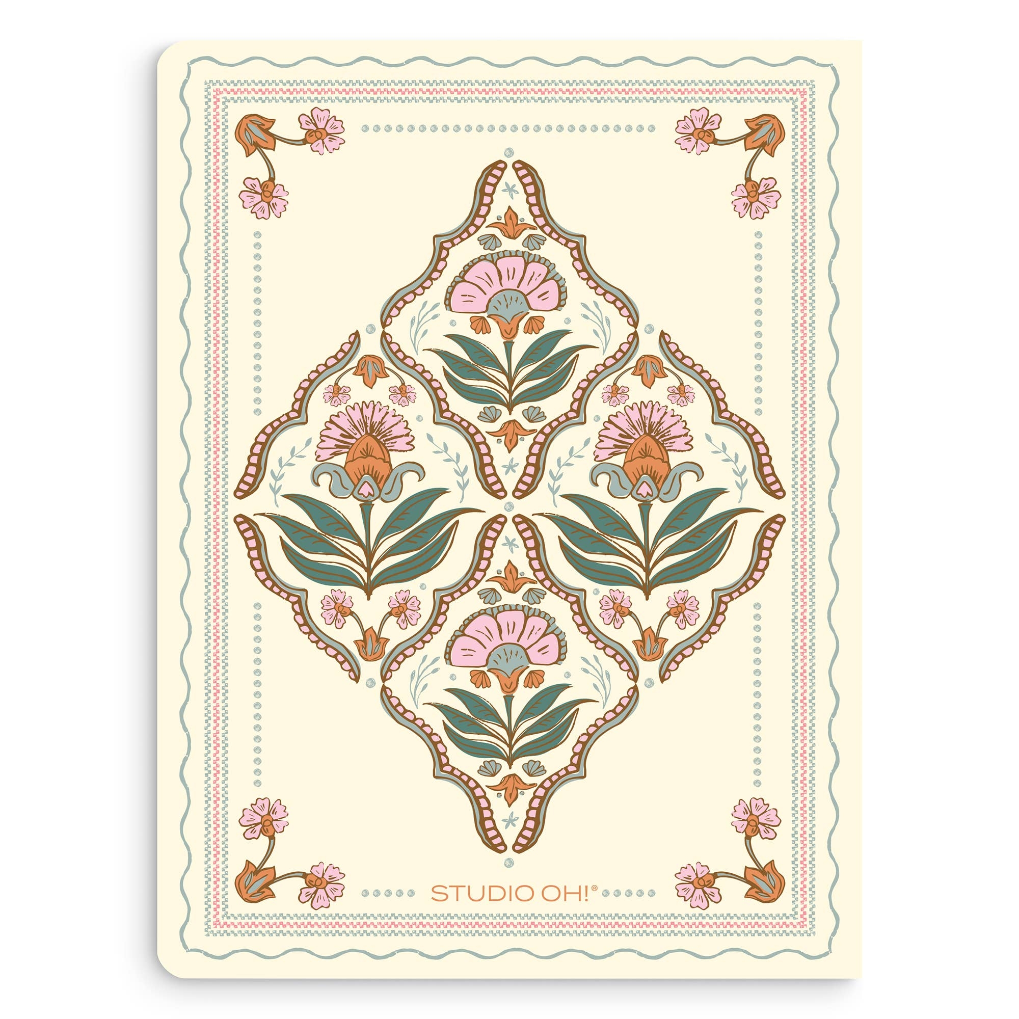 Studio Oh! - Wholesale Notebook - Floral Tapestry Medium Coptic-Bound Journal4