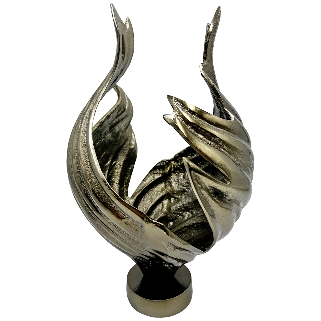 2626 Designs - Venta al por mayor Escultura - Escultura decorativa de aluminio con forma de flor de arte moderno8