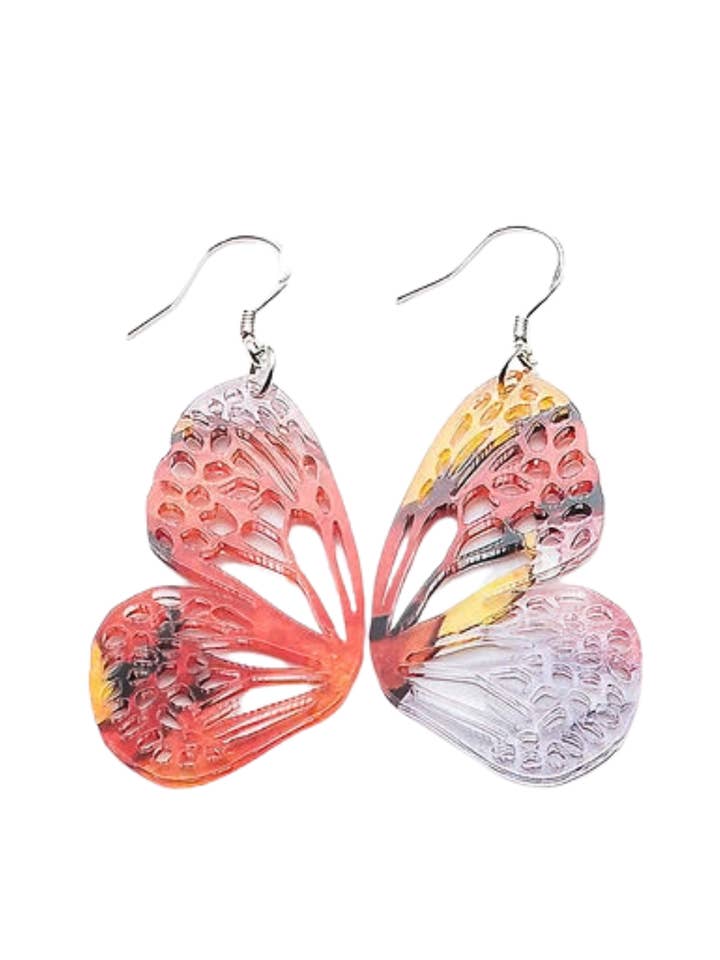 Sunrise Butterfly Earrings for wholesale by Comer Teng Studio
