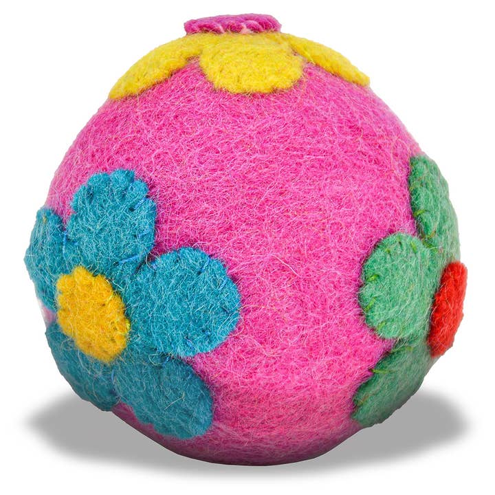 BNB Crafts Inc. - Wholesale Decorative Tabletop Object - Colorful Flower Design Ball5