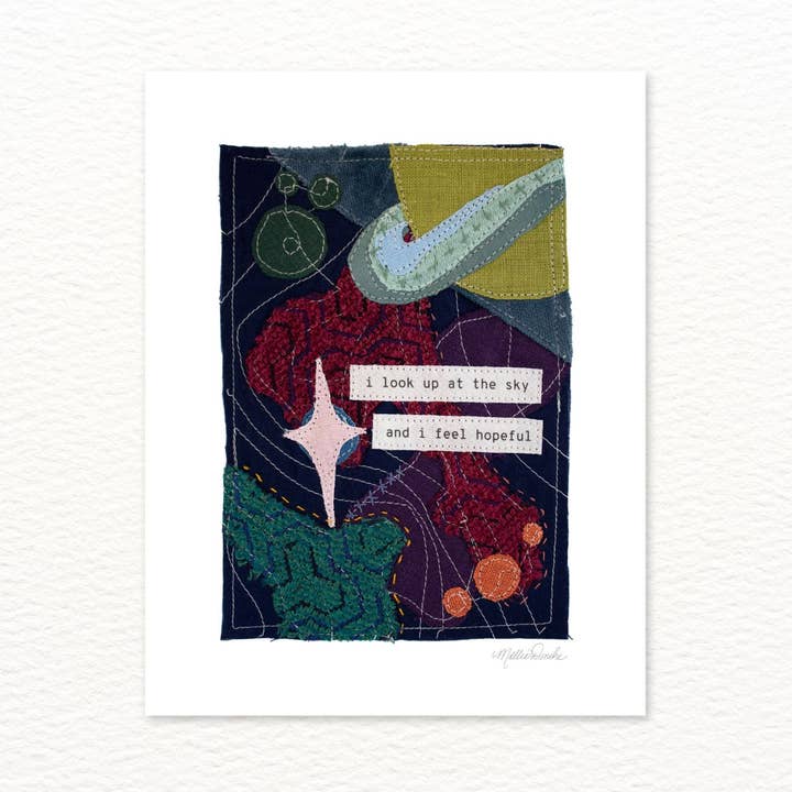 "Hopeful Space" Print for wholesale by Mollie Donihe