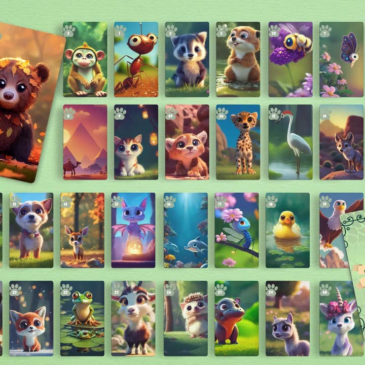 Zia Fox Studios - Wholesale Tarot Cards - Luminous Creatures Oracle3