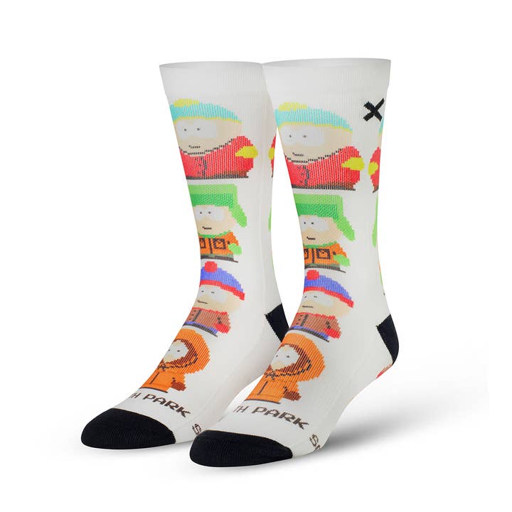 Odd Sox - Wholesale Socks - Unisex - South Park 8 Bit Sublimation Socks
