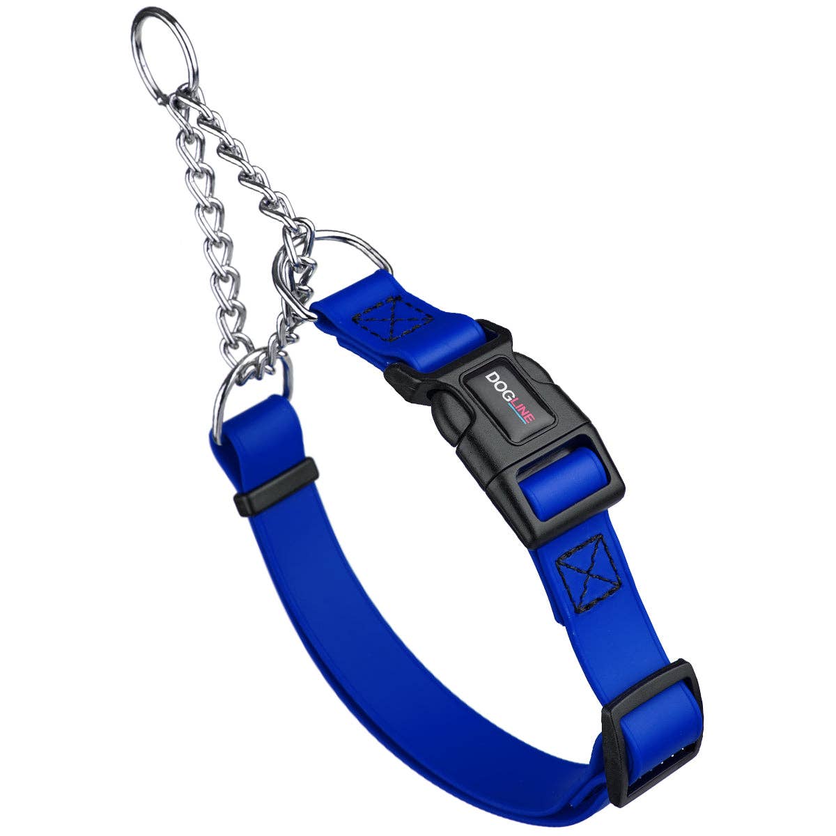 Dogline - Vente Collier – chien - Collier martingale ajustable en Biothane avec boucle à dégagement rapide2