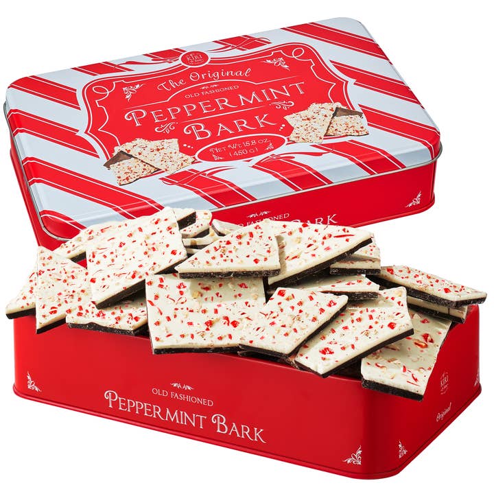 The Wine Savant / Khen Glassware - Wholesale Chocolate - Original Chocolate Premium Peppermint Bark - 450G Bark