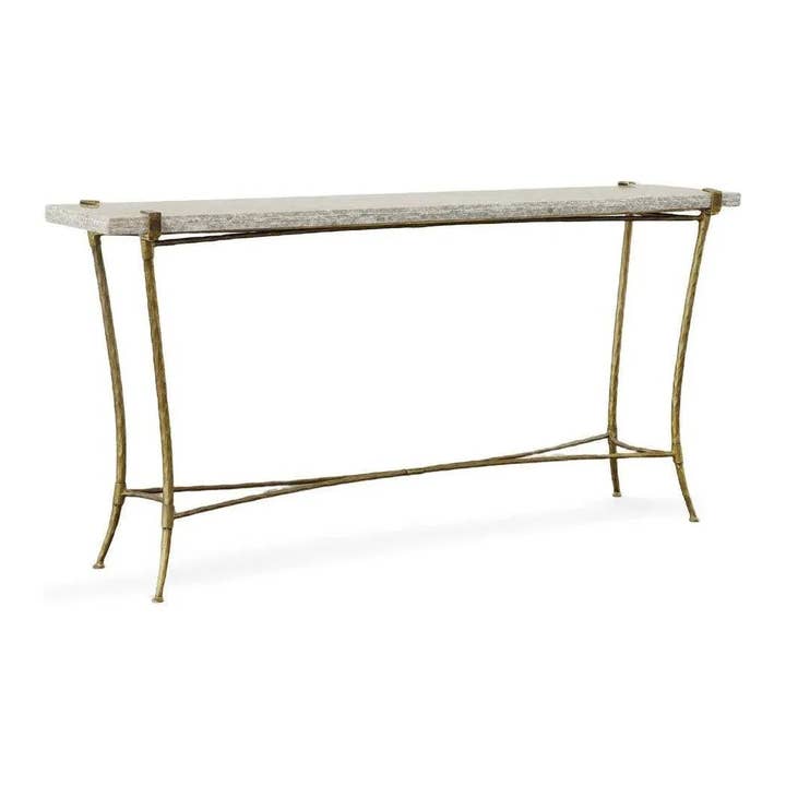 Adelaide Console Table with Marble Top for wholesale by LOOMLAN