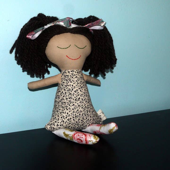 LKD Designs - Venta al por mayor Muñeca - Niños - Muñeca de trapo negro